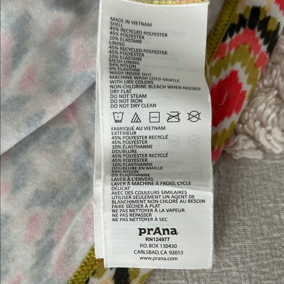 prAna Women’s printed cali racerback sleeveless safari guava dress. - Picture 6 of 7